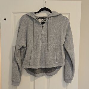 Prana Long Sleeved Gray Hoodie